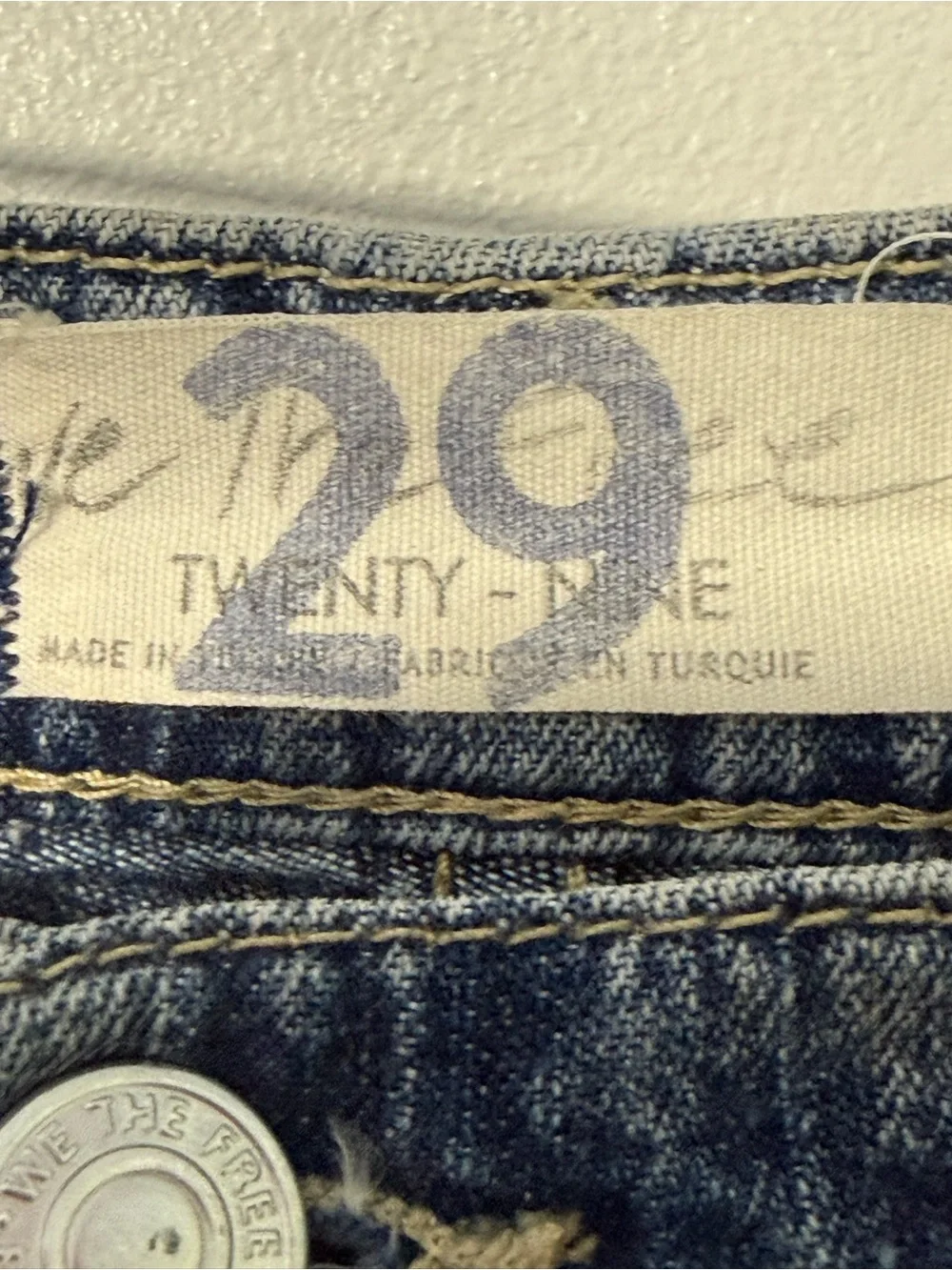 We The Free Wide Leg Flare Jeans Free People size 29